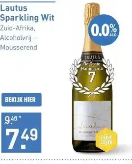 Gall & Gall Lautus Sparkling Wit 75CL aanbieding