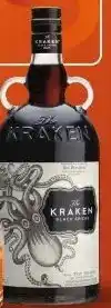 Gall & Gall The Kraken Black Spiced Rum 70CL aanbieding