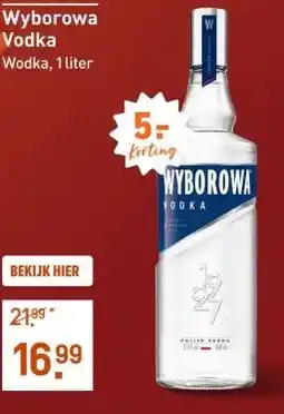 Gall & Gall Wyborowa Vodka 100CL aanbieding