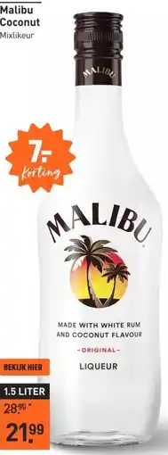Gall & Gall Malibu Coconut 150CL aanbieding