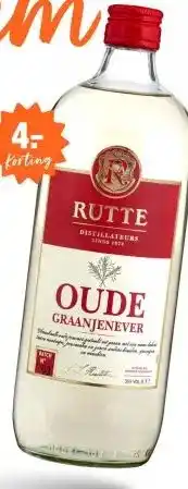 Gall & Gall Rutte Oude Jenever 100CL aanbieding