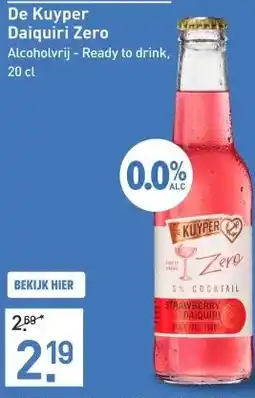 Gall & Gall De Kuyper Daiquiri Zero 20CL aanbieding