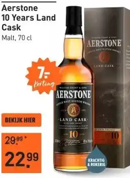 Gall & Gall Aerstone 10 Years Land Cask 70CL aanbieding