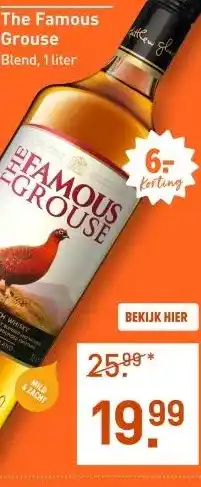Gall & Gall The Famous Grouse 100CL aanbieding