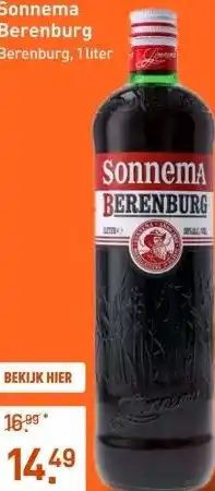 Gall & Gall Sonnema Berenburg 100CL aanbieding