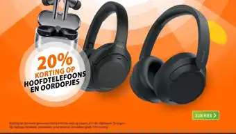 Expert HOOFDTELEFOONS EN OORDOPJES aanbieding