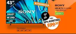 Expert Sony K-43S39BP (2025) BRAVIA 3 aanbieding