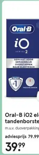 Etos Oral-B i02 elektrische tandenborstel aanbieding