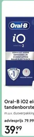 Etos Oral-B i02 elektrische tandenborstel aanbieding