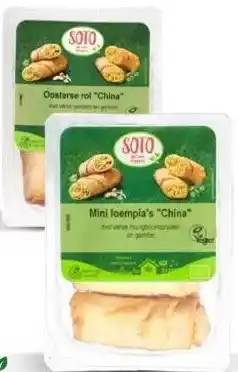 Ekoplaza Soto OOSTERSE ROLLETJES OF LOEMPIA'S aanbieding