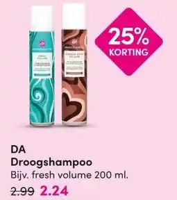 DA DA Droogshampoo aanbieding