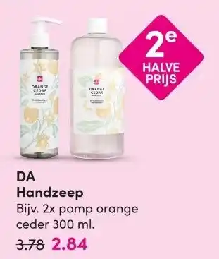 DA DA Handzeep aanbieding