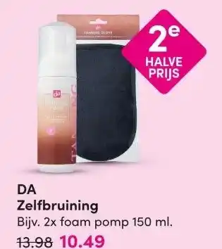 DA DA Zelfbruining aanbieding