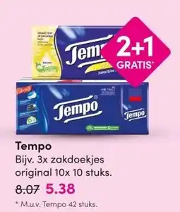 DA Tempo aanbieding