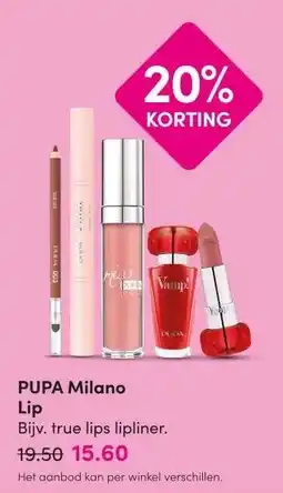 DA PUPA Milano Lip aanbieding