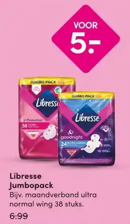 DA Libresse Jumbopack aanbieding
