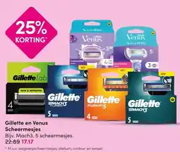 DA Gillette en Venus Scheermesjes aanbieding