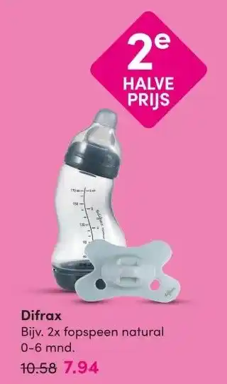 DA Difrax aanbieding