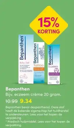 DA Bepanthen aanbieding