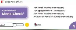 DA Swiss Point of Care Zelftest Meno-Check aanbieding