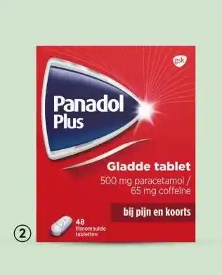 DA Panadol Plus gladde tablet aanbieding