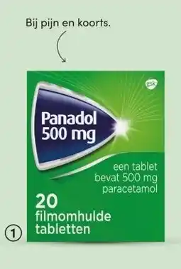 DA Panadol Gladde tablet 500 mg aanbieding