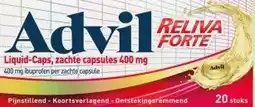 DA Advil Reliva Forte liquid aanbieding