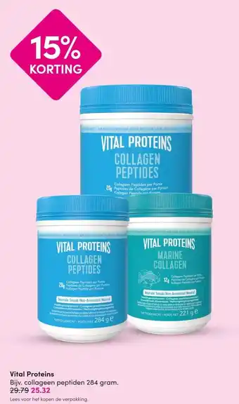 DA Vital Proteins aanbieding