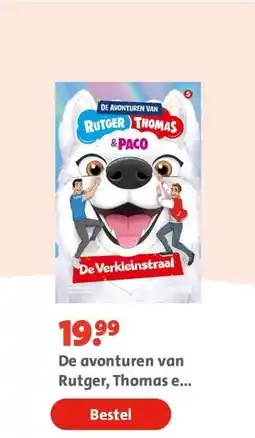 Bruna De avonturen van Rutger, Thomas en Paco 5 - De Verkleinstraal aanbieding