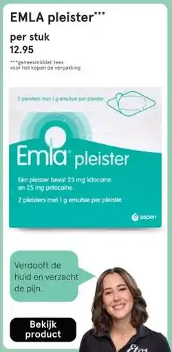 Etos EMLA pleister aanbieding
