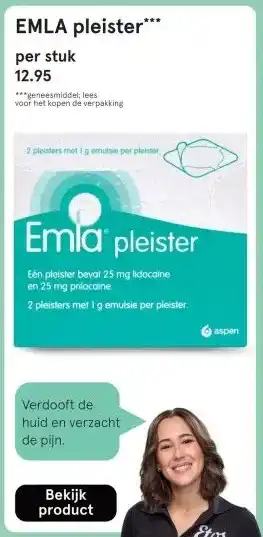 Etos EMLA pleister aanbieding