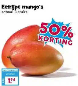 Boon`s Markt Eetrijpe mango's aanbieding