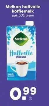 Boon`s Markt Melkan halfvolle koffiemelk aanbieding
