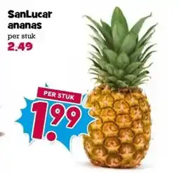 Boon`s Markt SanLucar ananas aanbieding