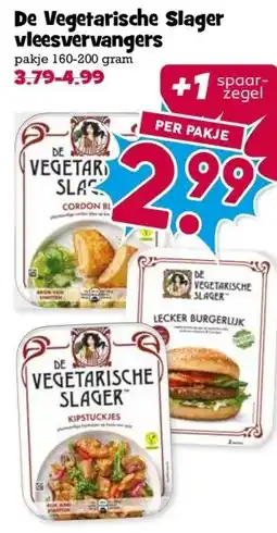 Boon`s Markt De Vegetarische Slager vleesvervangers aanbieding