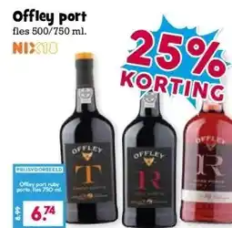 Boon`s Markt Offley port aanbieding