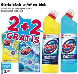 Boon`s Markt Glorix bleek en/of wc blok aanbieding