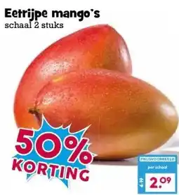 Boon`s Markt Eetrijpe mango's aanbieding