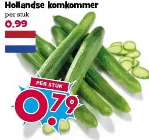 Boon`s Markt Hollandse komkommer aanbieding