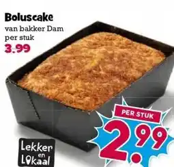 Boon`s Markt Boluscake van bakker Dam aanbieding