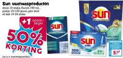 Boon`s Markt Sun vaatwasproducten aanbieding