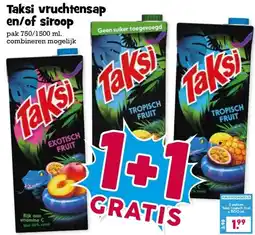 Boon`s Markt Taksi vruchtensap en/of siroop aanbieding