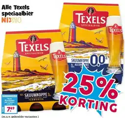Boon`s Markt Alle Texels speciaalbier aanbieding