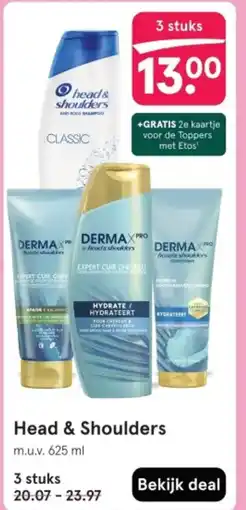 Etos Head & Shoulders aanbieding