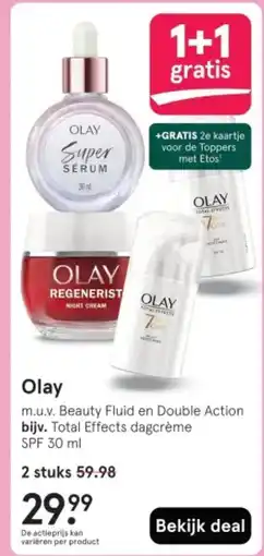 Etos Olay aanbieding