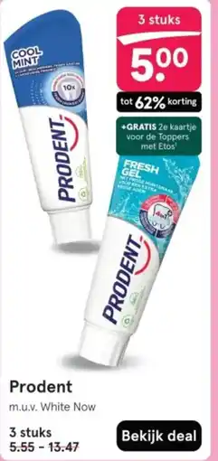 Etos Prodent aanbieding