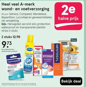 Etos Heel veel merk wond en voetverzorging aanbieding