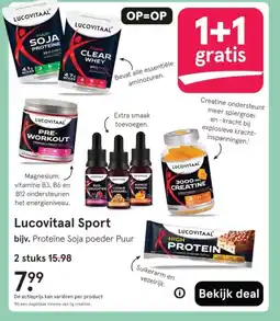 Etos Lucovitaal Sport aanbieding