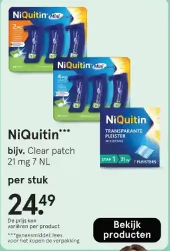 Etos NiQuitin aanbieding