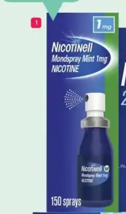Etos Nicotinell mondspray aanbieding